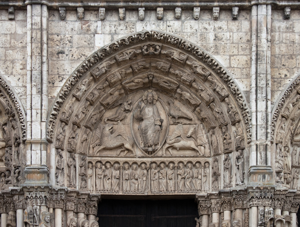 Chartres cathedral - tympanum